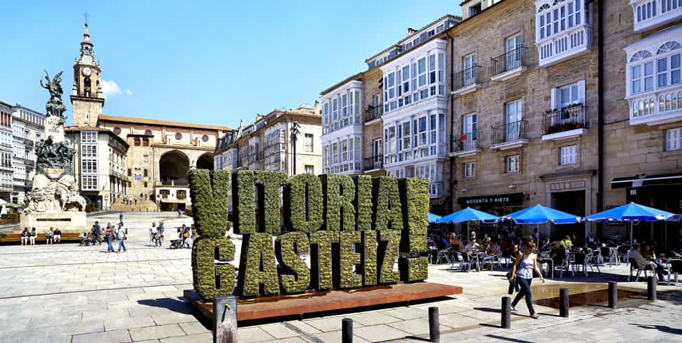 Vitoria, en el corazón de la provincia de Álava