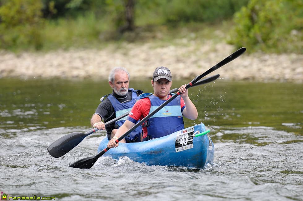 Descenso del río Sella en Asturias.